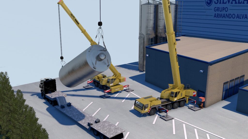 estudio de maniobras 3d