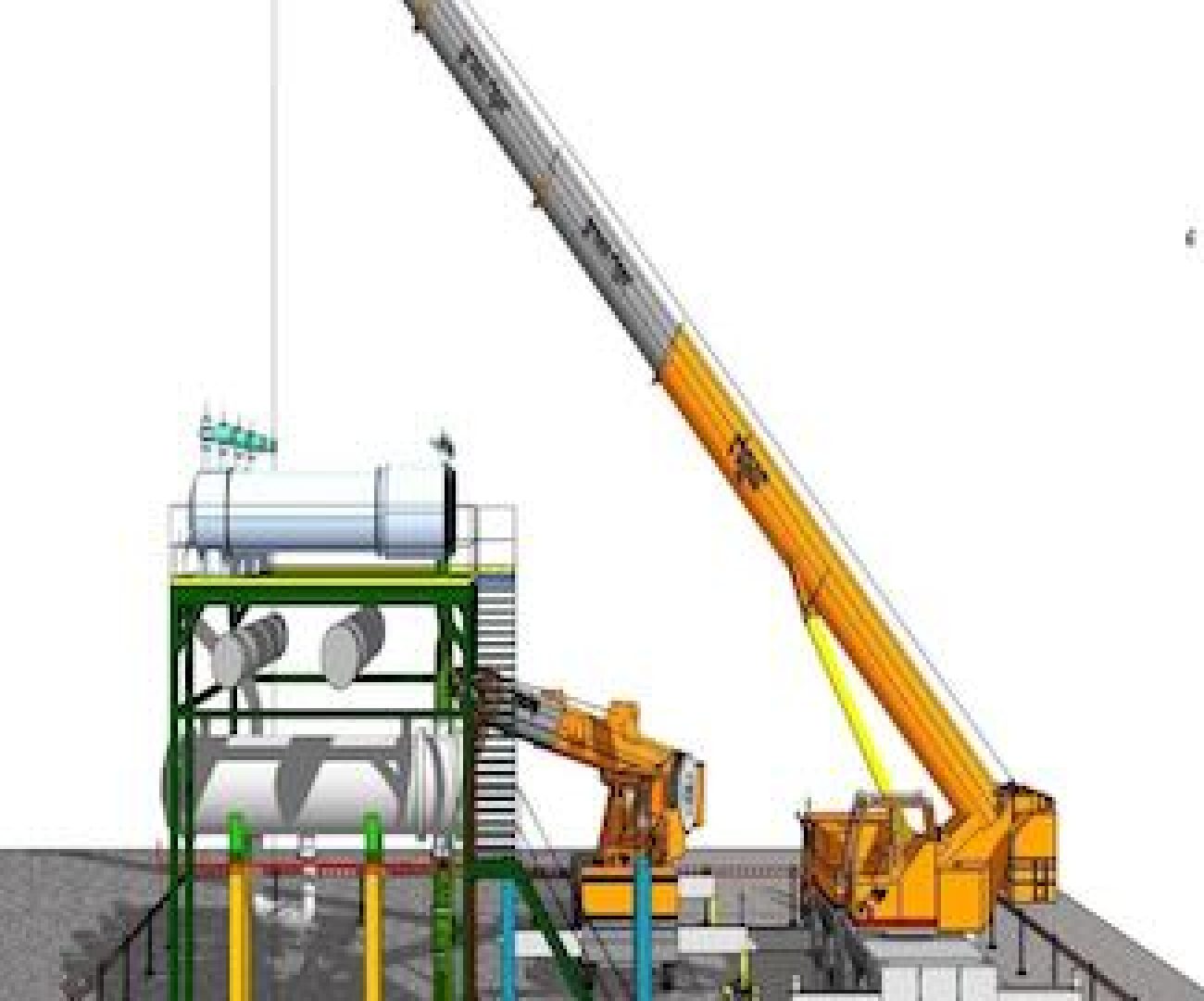 IMM infografía izado Ingeniería de montajes y maniobras